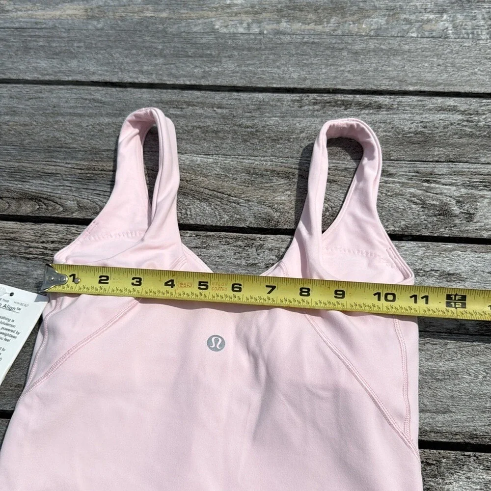 lululemon Align Tank‎ Top strawberry milkshake pink size 0 xs $68 - Picture 5 of 7